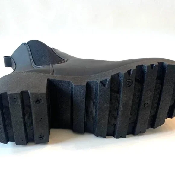 Women's Forever Ankle Bootie Matte Black Boots 10 - Picture 7 of 7